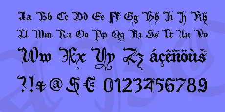 XiBeronne font