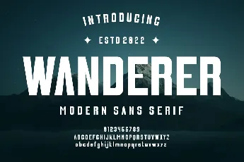 Wanderer font