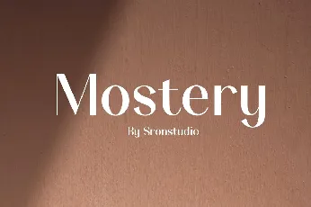 Mostery font