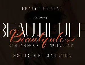 Beautifule font