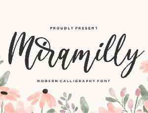 Miramilly font