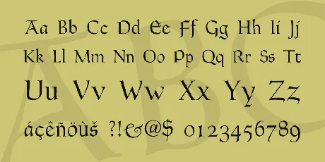 Goudy Thirty font