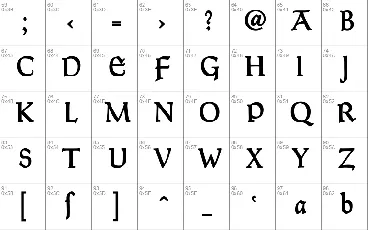 Goudy Thirty font