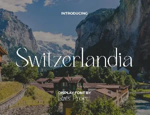 Switzerlandia font