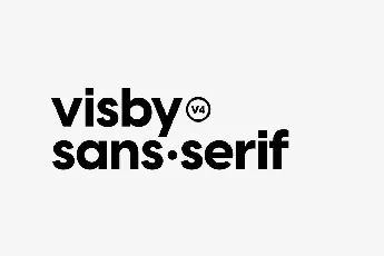 Visby CF Family font