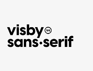 Visby CF Family font
