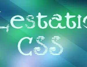 !Lestatic CSS font