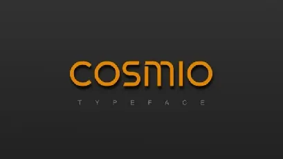 Cosmio font