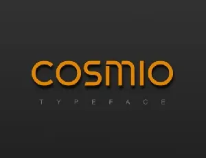 Cosmio font