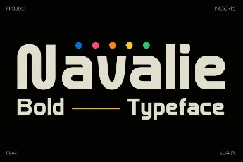 Navalie font