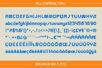 Navalie font