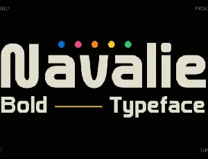 Navalie font