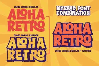 Comic Jungle font