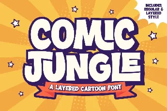 Comic Jungle font