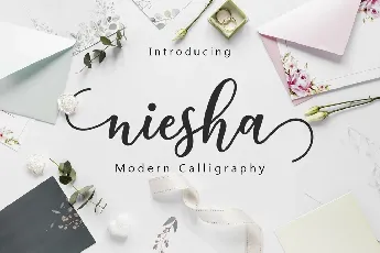 Niesha font