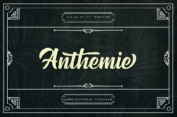 Anthemie font