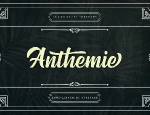 Anthemie font