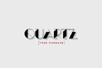 Quartz Typeface Free font