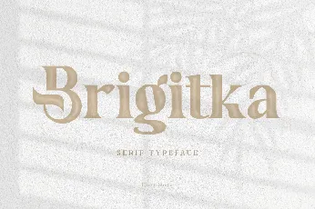 Brigitka font