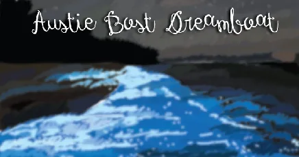 Austie Bost Dreamboat font