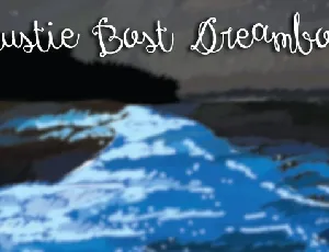 Austie Bost Dreamboat font