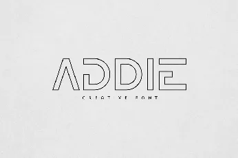 Addie font