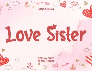 Love Sister font