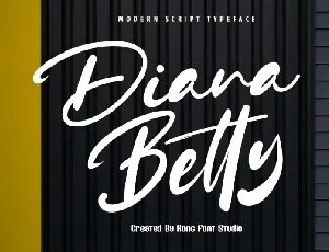 Diana Betty font