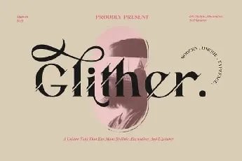 Glither Serif font