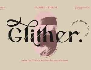 Glither Serif font