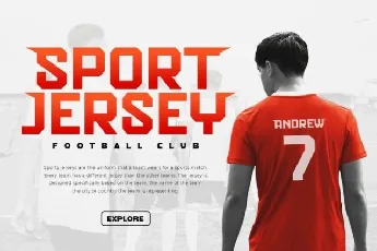 Soccer font