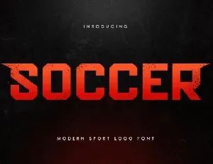 Soccer font