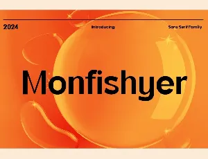 Monfishyer font