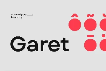 Garet Family font