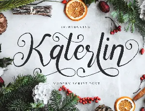 Katerlin font