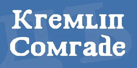 Kremlin Comrade font