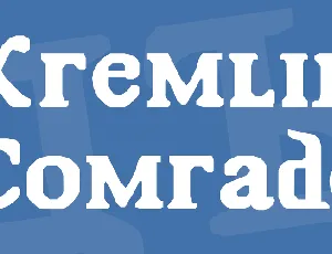 Kremlin Comrade font