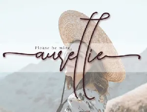 Aurellie font