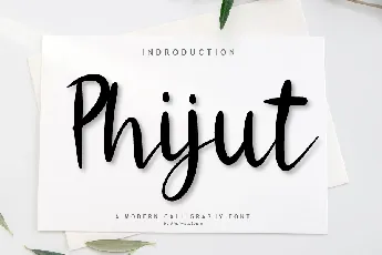 Phijut font