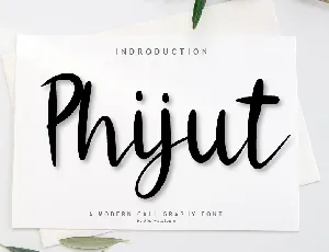 Phijut font