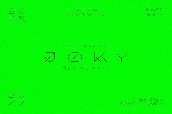 Joky font