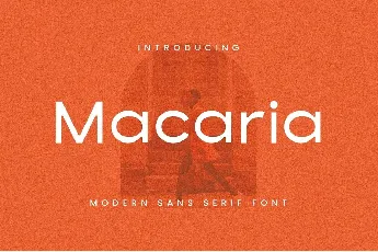 Macaria font