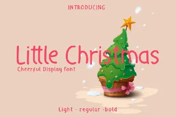 Little Christmas – Cheerful Holiday font