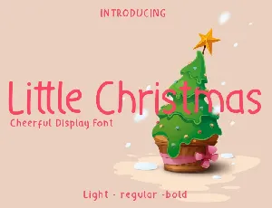 Little Christmas – Cheerful Holiday font