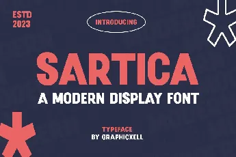 Sartica font