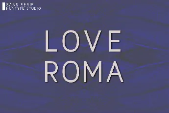 Love Roma font