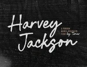 Harvey Jackson font