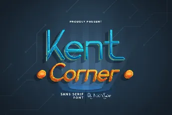 Kent Corner Demo font