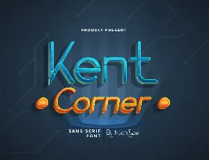 Kent Corner Demo font