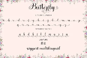 Butterfly Duo font